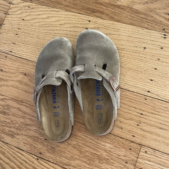 Birkenstock Boston Taupe Size 35 - Picture 3 of 11